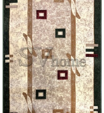 Синтетична килимова доріжка Selena / Lotos 579-130 green - высокое качество по лучшей цене в Украине.