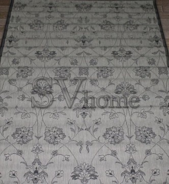 Безворсова килимова дорiжка Cottage 2744 sand-black - высокое качество по лучшей цене в Украине.