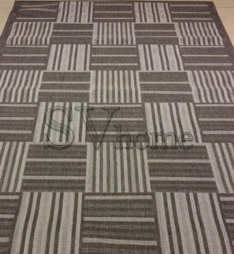 Безворсова килимова доріжка Sisal 041 dark grey - высокое качество по лучшей цене в Украине.