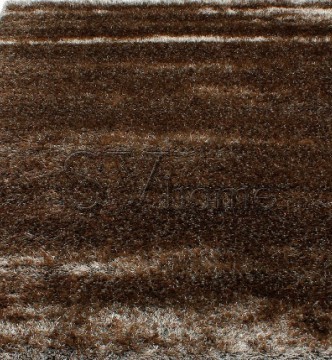 Високоворсна килимова доріжка Supershine R001с brown - высокое качество по лучшей цене в Украине.