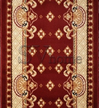 Синтетическая ковровая дорожка Almira 2356 Red/Cream - высокое качество по лучшей цене в Украине.