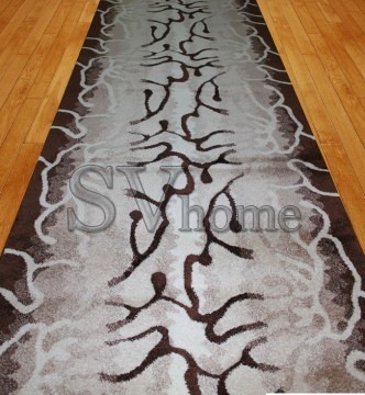 Синтетична килимова доріжка Daisy Carving 8483A beige - высокое качество по лучшей цене в Украине.