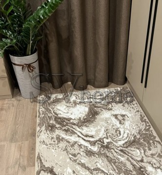 Синтетична килимова доріжка Dinarsu beige - высокое качество по лучшей цене в Украине.