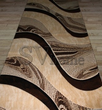 Синтетична килимова доріжка Festival 6015A l.beige-d.brown - высокое качество по лучшей цене в Украине.