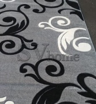 Синтетическая ковровая дорожка Legenda 0391 серый - высокое качество по лучшей цене в Украине.