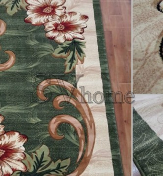 Синтетична килимова доріжка Virizka 131 green - высокое качество по лучшей цене в Украине.