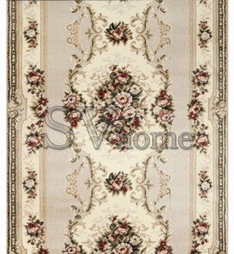 Синтетична килимова доріжка Selena / Lotos 574-100 beige - высокое качество по лучшей цене в Украине.