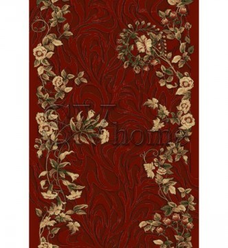 Синтетична килимова доріжка Selena / Lotos 590-220 red - высокое качество по лучшей цене в Украине.