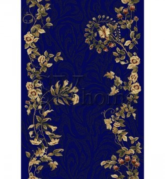 Синтетична килимова доріжка Selena 590-880 blue - высокое качество по лучшей цене в Украине.