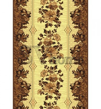 Синтетична килимова доріжка Silver  / Gold Rada 025-12 brown - высокое качество по лучшей цене в Украине.