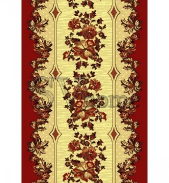 Синтетична килимова доріжка Silver  / Gold Rada 025-22 red - высокое качество по лучшей цене в Украине.