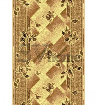 Синтетична килимова доріжка Silver  / Gold Rada 302-12 beige - высокое качество по лучшей цене в Украине.