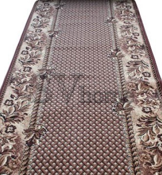 Синтетична килимова доріжка Silver  / Gold Rada 316-12 Pletenka beige - высокое качество по лучшей цене в Украине.