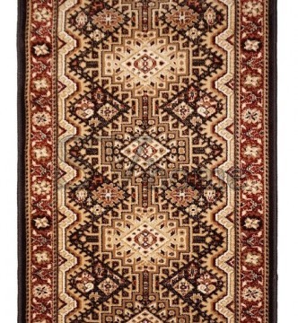 Синтетична килимова доріжка Standard Remo dark brown - высокое качество по лучшей цене в Украине.