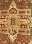 Иранский ковер Diba Carpet Ghashghaei l.brown - высокое качество по лучшей цене в Украине - изображение 1.