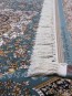 Перський килим Kashan 612-LBL blue - высокое качество по лучшей цене в Украине - изображение 3.