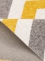 Синтетичний килим ALMINA 131700 grey/yellow - высокое качество по лучшей цене в Украине - изображение 2.