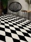Синтетичний килим ALMINA 126702 black/white - высокое качество по лучшей цене в Украине - изображение 1.