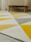Синтетичний килим ALMINA 131701 grey/yellow - высокое качество по лучшей цене в Украине - изображение 1.