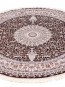 Високощільний килим Esfahan 4996A d.brown-ivory - высокое качество по лучшей цене в Украине - изображение 2.