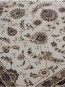 Високощільний килим Esfahan 8942A ivory-black - высокое качество по лучшей цене в Украине - изображение 1.