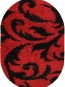 Высоковорсный ковер Loca  9161A RED - высокое качество по лучшей цене в Украине - изображение 2.