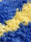 Високоворсний килим Shaggy 0731 blue - высокое качество по лучшей цене в Украине - изображение 6.