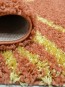 Високоворсний килим Shaggy 0791 terracotta - высокое качество по лучшей цене в Украине - изображение 2.