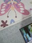 Детская ковровая дорожка DEKORATIF LATEX A0011B BEIGE/PINK - высокое качество по лучшей цене в Украине - изображение 1.