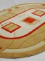 Синтетичний килим Exellent 0194A beige - высокое качество по лучшей цене в Украине - изображение 1.