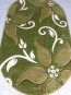 Синтетичний килим Legenda 0331 ромашка зелений - высокое качество по лучшей цене в Украине - изображение 2.