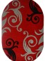Синтетический ковер Melisa 0391 RED - высокое качество по лучшей цене в Украине - изображение 1.