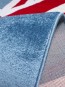 Синтетичний килим Texas 8814A red-blue - высокое качество по лучшей цене в Украине - изображение 2.