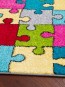 Дитячий килим Funky Top Super Puzzle Miod (Żółty) - высокое качество по лучшей цене в Украине - изображение 3.