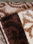 Синтетична килимова доріжка Daisy Carving 8430A brown - высокое качество по лучшей цене в Украине - изображение 1.