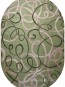 Синтетический ковер KIWI 02582A  L.Green/Beige - высокое качество по лучшей цене в Украине - изображение 1.