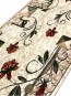 Синтетична килимова доріжка Selena / Lotos 587-116 beige - высокое качество по лучшей цене в Украине - изображение 2.