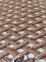 Синтетична килимова доріжка Silver  / Gold Rada 316-12 Pletenka beige - высокое качество по лучшей цене в Украине - изображение 2.